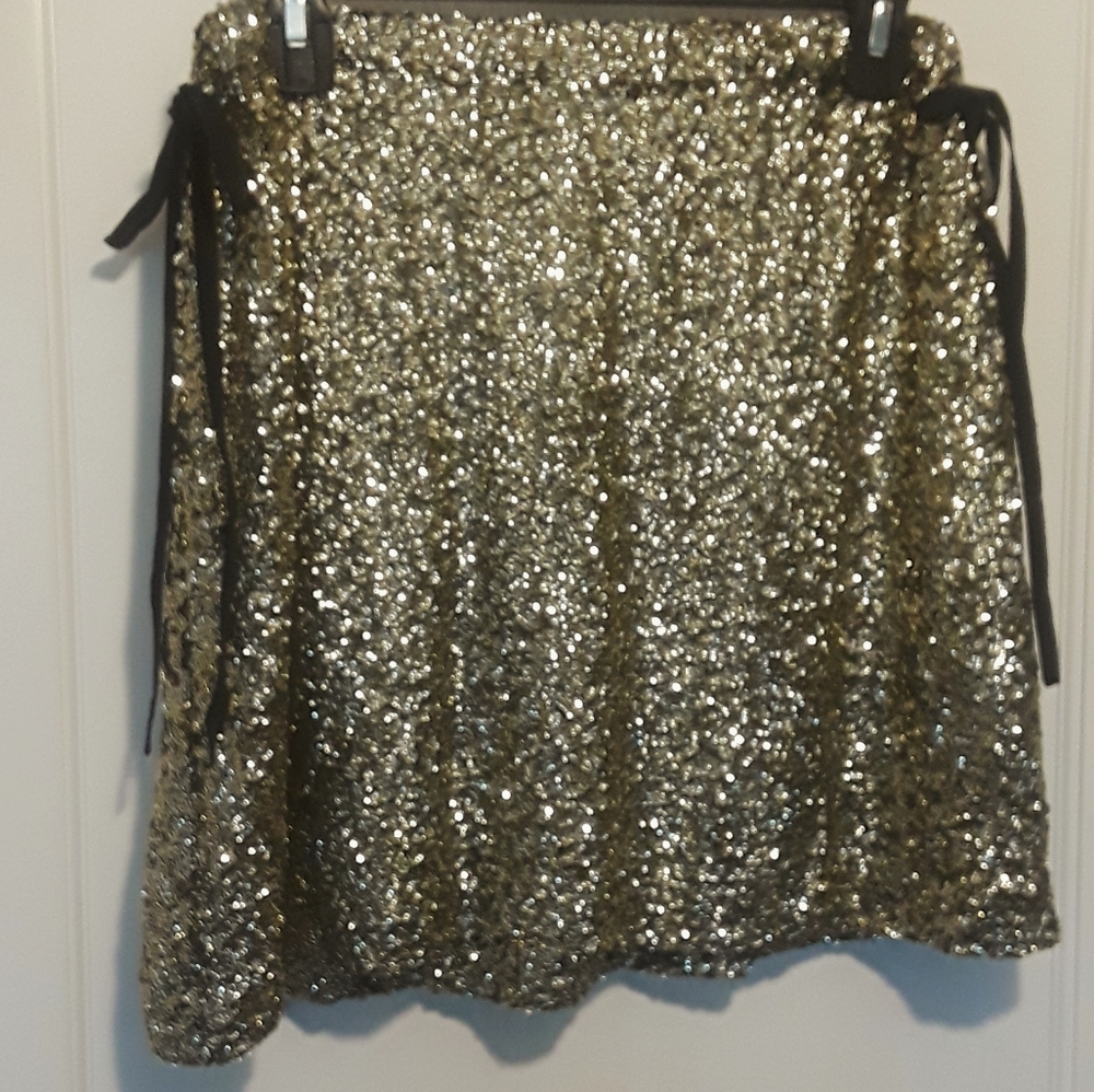 Girls size 12 sequin skirt